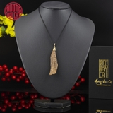 MẶT TRẦM CẬN CHÌM KHẮC QUAN ÂM BỌC VÀNG 1