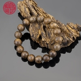 Vòng tay Trầm Hương tròn rục cận chìm Malay 12 li