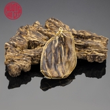 MẶT TRẦM BÔNG TERENG BỌC VÀNG CAO CẤP 1