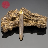 MẶT DÂY CHUYỀN TRẦM CHÌM BỌC VÀNG DẠNG TỰ NHIÊN 05 (4,4 gram)