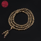 Vòng Trầm Hương 108 hạt rục cận chìm Malay 6 li