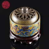 Lư xông điện trầm hương đẹp ( rồng )