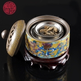 Lư xông điện trầm hương đẹp ( rồng )