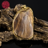 MẶT TRẦM BÔNG TERENG BỌC VÀNG CAO CẤP 3