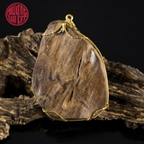 MẶT TRẦM BÔNG TERENG BỌC VÀNG CAO CẤP 1