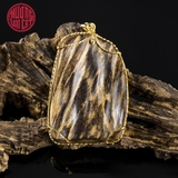 MẶT TRẦM BÔNG TERENG BỌC VÀNG CAO CẤP 2