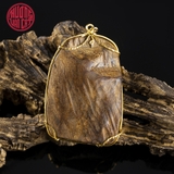 MẶT TRẦM BÔNG TERENG BỌC VÀNG CAO CẤP 2