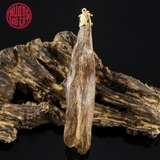 MẶT TRẦM CẬN CHÌM KHẮC QUAN ÂM BỌC VÀNG 1