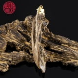 MẶT TRẦM CHÌM BỌC VÀNG DẠNG TỰ NHIÊN 01 (4,4 gram)