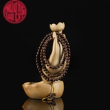 Vòng Trầm Hương 108 hạt rục cận chìm 6 li ( cao cấp 14,79 gr )