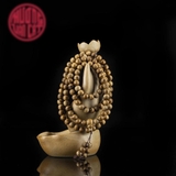 Vòng tay Trầm hương 108 hạt 8 li banh Indo