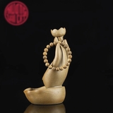 Vòng tay Trầm Hương tròn 8 li banh đỏ