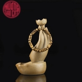 Vòng tay Trầm Hương trúc 8 li banh quầng Indo