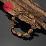 Vòng tay Trầm Hương cận chìm hạt tự nhiên ( size nhỏ )