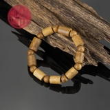 Vòng tay Trầm hương trúc banh đỏ 10 li