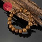 Vòng tay Trầm Hương tròn 12 li banh quầng Indo