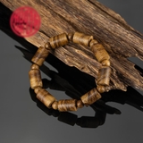 Vòng tay Trầm Hương trúc 10 li banh quầng Indo