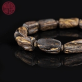 Vòng tay trầm hương chìm cao cấp dạng hạt tự nhiên ( 10,4 gr )