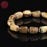 Vòng tay Trầm Hương cận chìm hạt tự nhiên ( size nhỏ )