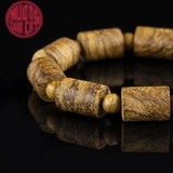 Vòng tay Trầm Hương trúc 12 li banh quầng Indo