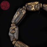 Vòng tay trầm hương chìm cao cấp dạng hạt tự nhiên ( 14,5 gr )