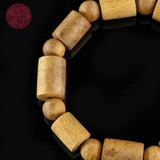 Vòng tay Trầm hương trúc banh đỏ 10 li