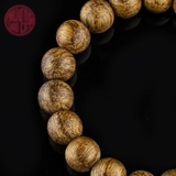 Vòng tay Trầm Hương tròn 10 li banh quầng Indo