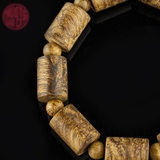 Vòng tay Trầm Hương trúc 12 li banh quầng Indo