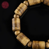 Vòng tay Trầm Hương trúc 10 li banh quầng Indo