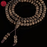 Vòng Trầm Hương 108 hạt rục già dầu Malay 5 li (loại tốt)