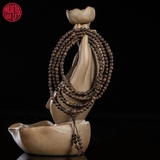 Vòng tay Trầm hương 216 hạt Chìm nước size 4 li