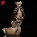 Vòng Trầm Hương 108 hạt rục già dầu Malay 5 li (loại tốt)