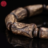 Vòng tay Trầm Hương chìm dạng hạt tự nhiên Malay ( size trung )