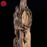 Vòng Trầm Hương 108 hạt rục già dầu Malay 6 li (loại tốt)