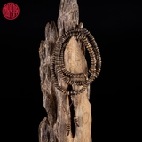 Vòng tay Trầm Hương hạt nút cận chìm Malay 6 li ( loại khá )