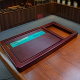 KHAY TRÀ GỖ MÀU CẨM CAO CẤP (87x45 CM)