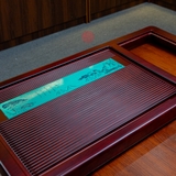 KHAY TRÀ GỖ MÀU CẨM CAO CẤP (87x45 CM)