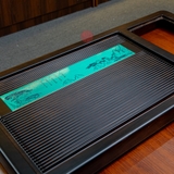 KHAY TRÀ GỖ MÀU MUN CAO CẤP (87x45 CM)