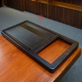 KHAY TRÀ GỖ MÀU MUN CAO CẤP (87x45 CM)