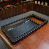 KHAY TRÀ GỖ MÀU MUN CAO CẤP (87x45 CM)