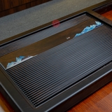 KHAY TRÀ GỖ MÀU MUN CAO CẤP (87x45 CM)