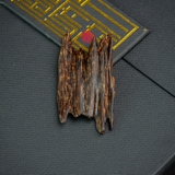 MẶT DÂY CHUYỀN TRẦM HƯƠNG CHÌM NƯỚC DÁNG TỰ NHIÊN (3G)