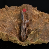 MẶT DÂY CHUYỀN TRẦM HƯƠNG CHÌM NƯỚC DÁNG TỰ NHIÊN (2,8G)