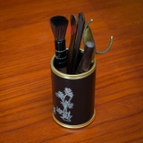 BỘ TRÀ CỤ NHIỀU MÓN HÌNH TRỤ KHẮC HOA TRÚC