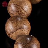 Vòng tay Trầm Hương tròn 16 li banh dầu