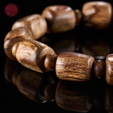 Vòng tay trầm Hương Tereng banh bông hạt tự nhiên ( size nam )