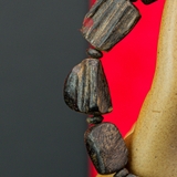 Vòng tay trầm hương chìm nước dạng hạt tự nhiên loại hiếm (10,6g)