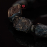 Vòng tay trầm hương chìm nước dạng hạt tự nhiên loại hiếm (6,9g)