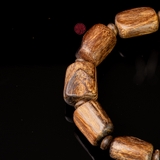 Vòng tay Trầm Hương rục chìm dạng hạt tự nhiên cho tay nam lớn (21,7g )