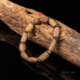 Vòng tay Trầm Hương rục chìm dạng hạt tự nhiên cho tay nữ (7,3g )